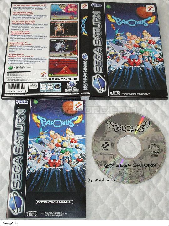 Sega Saturn Game - Parodius (Europe) [T-9501H-50] - Picture #1