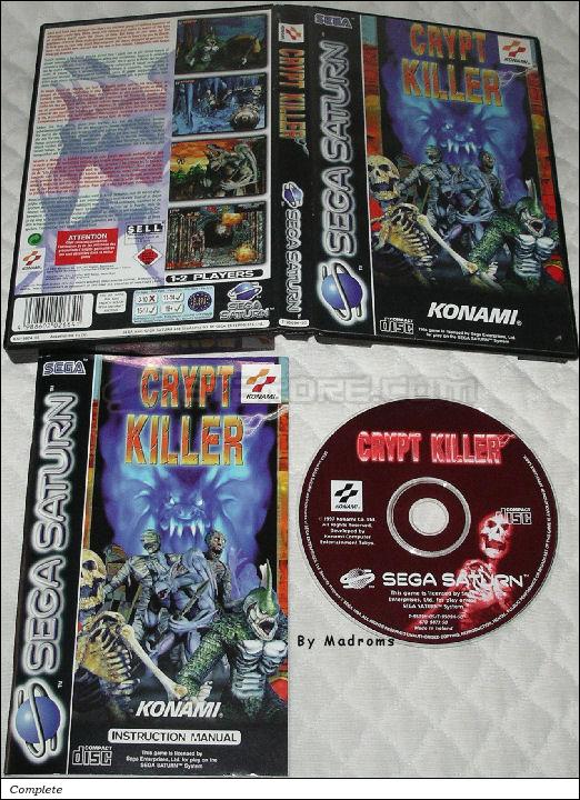 Sega Saturn Game - Crypt Killer (Europe - United Kingdom) [T-9509H-05] - Picture #1