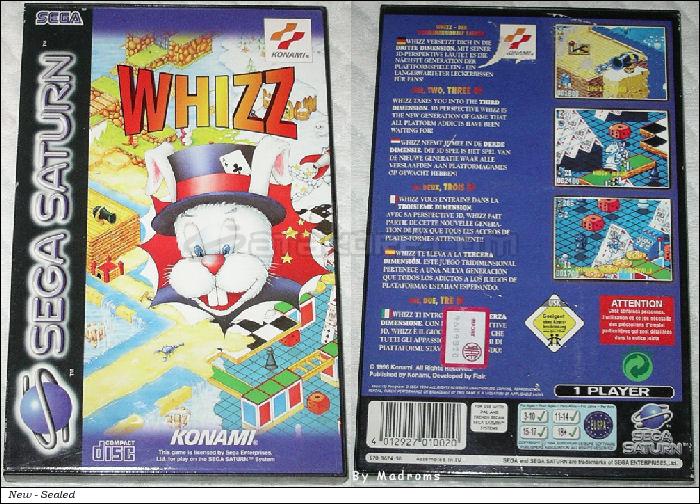 Sega Saturn Game - Whizz (Europe) [T-9514H-50] - Picture #1