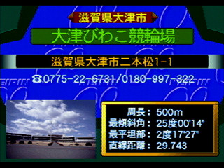 Sega Saturn Demo - Big Thanks Super Keirin ~Dream With Keirin 50 Years~ (Japan) [610-6987] - ＢＩＧ　ＴＨＡＮＫＳ　ＳＵＰＥＲ　ＫＥＩＲＩＮ　スーパーケイリン - Screenshot #26