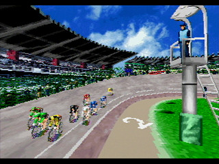 Sega Saturn Demo - Big Thanks Super Keirin ~Dream With Keirin 50 Years~ (Japan) [610-6987] - ＢＩＧ　ＴＨＡＮＫＳ　ＳＵＰＥＲ　ＫＥＩＲＩＮ　スーパーケイリン - Screenshot #5