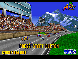 Sega Saturn Game - Daytona USA (Japan) [GS-9013] - デイトナＵＳＡ - Screenshot #1