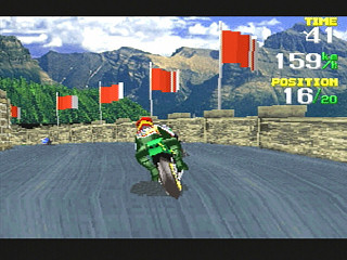 Sega Saturn Game - Hang On GP '95 (Japan) [GS-9032] - ハングオン　ＧＰ　’９５ - Screenshot #7