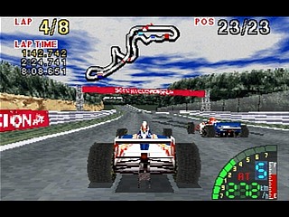 Sega Saturn Game - F-1 Live Information (Japan) [GS-9035] - Ｆ‐１ライブインフォメーション - Screenshot #17