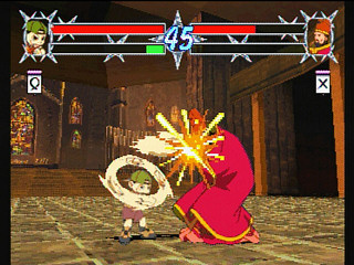 Sega Saturn Game - Ninkuu ~Tsuyokina Yatsura no Daigekitotsu!~ (Japan) [GS-9036] - 忍空　～強気な奴等の大激突！～ - Screenshot #18