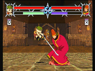 Sega Saturn Game - Ninkuu ~Tsuyokina Yatsura no Daigekitotsu!~ (Japan) [GS-9036] - 忍空　～強気な奴等の大激突！～ - Screenshot #25