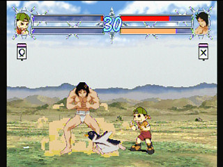 Sega Saturn Game - Ninkuu ~Tsuyokina Yatsura no Daigekitotsu!~ (Japan) [GS-9036] - 忍空　～強気な奴等の大激突！～ - Screenshot #27