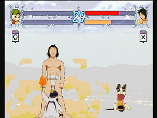 Sega Saturn Game - Ninkuu ~Tsuyokina Yatsura no Daigekitotsu!~ (Japan) [GS-9036] - 忍空　～強気な奴等の大激突！～ - Screenshot #28