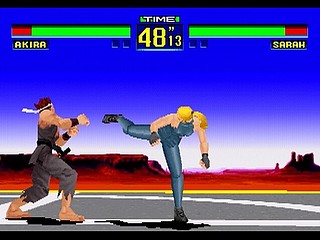 Sega Saturn Demo - Virtua Fighter Remix Tokubetsu Genteiban Hibaihin (Japan) [GS-9039-01] - バーチャファイター　リミックス　特別限定版　非売品 - Screenshot #11