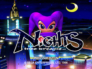 Sega Saturn Game - Nights Into Dreams... (Japan) [GS-9046] - ナイツ - Screenshot #1