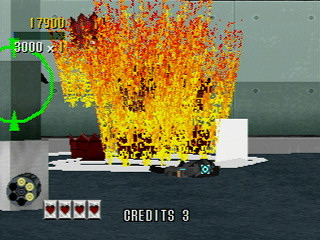 Sega Saturn Game - Virtua Cop Special Pack (Japan) [GS-9059] - バーチャコップ　スペシャルパック - Screenshot #36