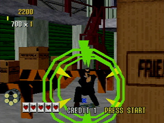 Sega Saturn Game - Virtua Cop (Japan) [GS-9060] - バーチャコップ - Screenshot #20