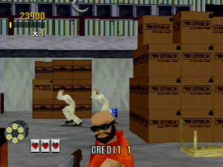 Sega Saturn Game - Virtua Cop (Japan) [GS-9060] - バーチャコップ - Screenshot #21