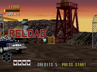 Sega Saturn Game - Virtua Cop (Japan) [GS-9060] - バーチャコップ - Screenshot #24