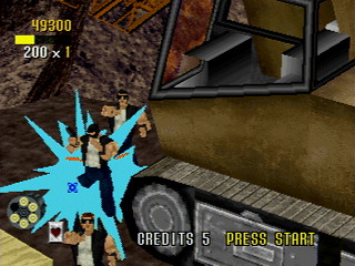 Sega Saturn Game - Virtua Cop (Japan) [GS-9060] - バーチャコップ - Screenshot #27