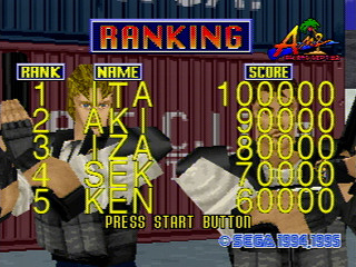 Sega Saturn Game - Virtua Cop (Japan) [GS-9060] - バーチャコップ - Screenshot #5