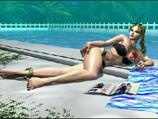 Sega Saturn Game - Virtua Fighter CG Portrait Series Vol.1 Sarah Bryant (Japan) [GS-9062] - バーチャファイター　ＣＧポートレートシリーズＶｏｌ．１　サラ・ブライアント - Screenshot #16