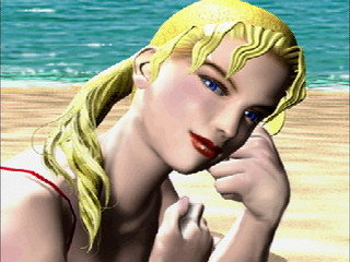 Sega Saturn Game - Virtua Fighter CG Portrait Series Vol.1 Sarah Bryant (Japan) [GS-9062] - バーチャファイター　ＣＧポートレートシリーズＶｏｌ．１　サラ・ブライアント - Screenshot #19