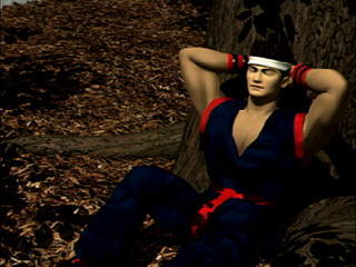 Sega Saturn Game - Virtua Fighter CG Portrait Series Vol.3 Akira Yuki (Japan) [GS-9065] - バーチャファイター　ＣＧポートレートシリーズＶｏｌ．３　結城　晶 - Screenshot #8