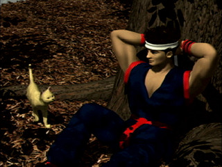 Sega Saturn Game - Virtua Fighter CG Portrait Series Vol.3 Akira Yuki (Japan) [GS-9065] - バーチャファイター　ＣＧポートレートシリーズＶｏｌ．３　結城　晶 - Screenshot #9