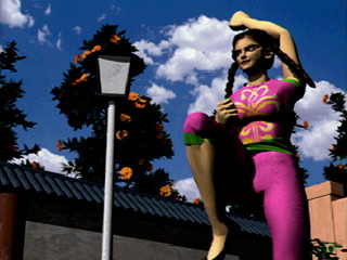 Sega Saturn Game - Virtua Fighter CG Portrait Series Vol.4 Pai Chan (Japan) [GS-9066] - バーチャファイター　ＣＧポートレートシリーズＶｏｌ．４　パイ・チェン - Screenshot #22