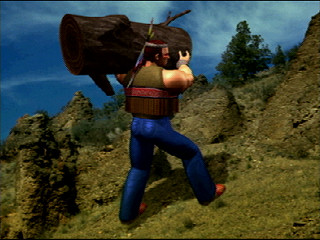 Sega Saturn Game - Virtua Fighter CG Portrait Series Vol.5 Wolf Hawkfield (Japan) [GS-9068] - バーチャファイター　ＣＧポートレートシリーズＶｏｌ．５　ウルフ・ホークフィールド - Screenshot #10