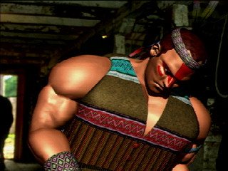 Sega Saturn Game - Virtua Fighter CG Portrait Series Vol.5 Wolf Hawkfield (Japan) [GS-9068] - バーチャファイター　ＣＧポートレートシリーズＶｏｌ．５　ウルフ・ホークフィールド - Screenshot #12