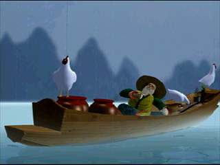 Sega Saturn Game - Virtua Fighter CG Portrait Series Vol.7 Shun Di (Japan) [GS-9070] - バーチャファイター　ＣＧポートレートシリーズＶｏｌ．７　舜帝 - Screenshot #8