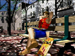 Sega Saturn Game - Virtua Fighter CG Portrait Series Vol.8 Lion Rafale (Japan) [GS-9071] - バーチャファイター　ＣＧポートレートシリーズＶｏｌ．８　リオン・ラファール - Screenshot #11