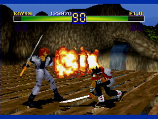 Sega Saturn Game - Toushinden S (Japan) [GS-9078] - 闘神伝Ｓ　～とうしんでんＳ～ - Screenshot #15