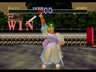 Sega Saturn Game - Toushinden S (Japan) [GS-9078] - 闘神伝Ｓ　～とうしんでんＳ～ - Screenshot #9