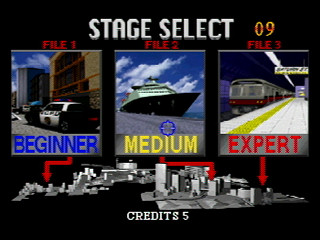 Sega Saturn Game - Virtua Cop 2 (Japan) [GS-9097] - バーチャコップ２ - Screenshot #16