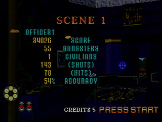 Sega Saturn Game - Virtua Cop 2 (Japan) [GS-9097] - バーチャコップ２ - Screenshot #21