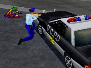 Sega Saturn Game - Virtua Cop 2 (Japan) [GS-9097] - バーチャコップ２ - Screenshot #5