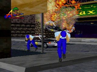 Sega Saturn Game - Virtua Cop 2 (Japan) [GS-9097] - バーチャコップ２ - Screenshot #6