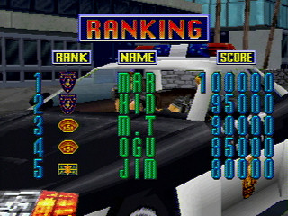 Sega Saturn Game - Virtua Cop 2 (Japan) [GS-9097] - バーチャコップ２ - Screenshot #7