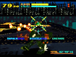 Sega Saturn Game - Dennou Senki Virtual-On (Japan) [GS-9099] - 電脳戦機バーチャロン - Screenshot #15