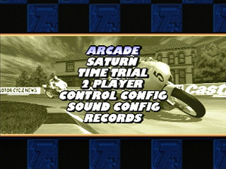 Sega Saturn Game - ManX TT Super Bike (Japan) [GS-9102] - マンクスＴＴ　スーパーバイク - Screenshot #2