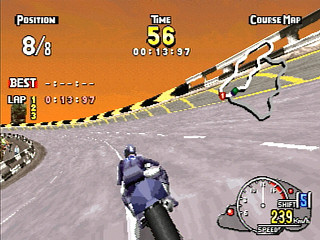 Sega Saturn Game - ManX TT Super Bike (Japan) [GS-9102] - マンクスＴＴ　スーパーバイク - Screenshot #22