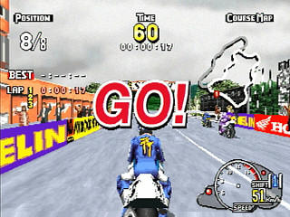 Sega Saturn Game - ManX TT Super Bike (Japan) [GS-9102] - マンクスＴＴ　スーパーバイク - Screenshot #29