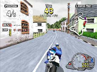 Sega Saturn Game - ManX TT Super Bike (Japan) [GS-9102] - マンクスＴＴ　スーパーバイク - Screenshot #31