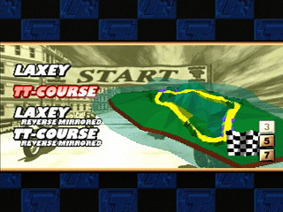 Sega Saturn Game - ManX TT Super Bike (Japan) [GS-9102] - マンクスＴＴ　スーパーバイク - Screenshot #4