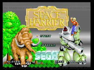 Sega Saturn Game - Space Harrier (Japan) [GS-9108] - スペースハリアー - Screenshot #1