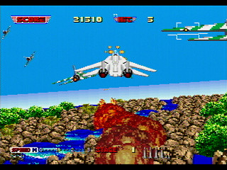 Sega Saturn Game - After Burner II (Japan) [GS-9109] - アフターバーナーⅡ - Screenshot #15