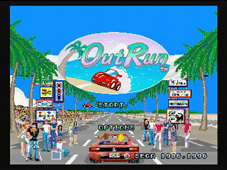 Sega Saturn Game - OutRun (Japan) [GS-9110] - アウトラン - Screenshot #1