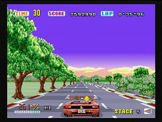 Sega Saturn Game - OutRun (Japan) [GS-9110] - アウトラン - Screenshot #10