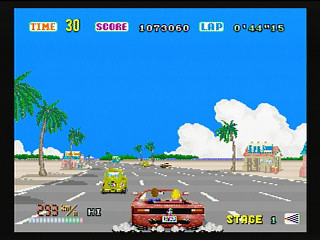 Sega Saturn Game - OutRun (Japan) [GS-9110] - アウトラン - Screenshot #6