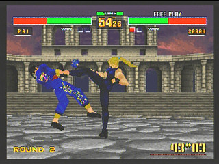 Sega Saturn Game - Virtua Fighter 2 (Satakore) (Japan) [GS-9146] - バーチャファイター２　（サタコレ） - Screenshot #23