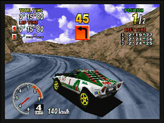 Sega Saturn Game - Sega Rally Championship Plus (Satakore) (Japan) [GS-9149] - セガラリー・チャンピオンシップ・プラス　（サタコレ） - Screenshot #16