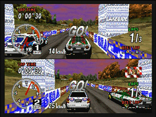 Sega Saturn Game - Sega Rally Championship Plus (Satakore) (Japan) [GS-9149] - セガラリー・チャンピオンシップ・プラス　（サタコレ） - Screenshot #23
